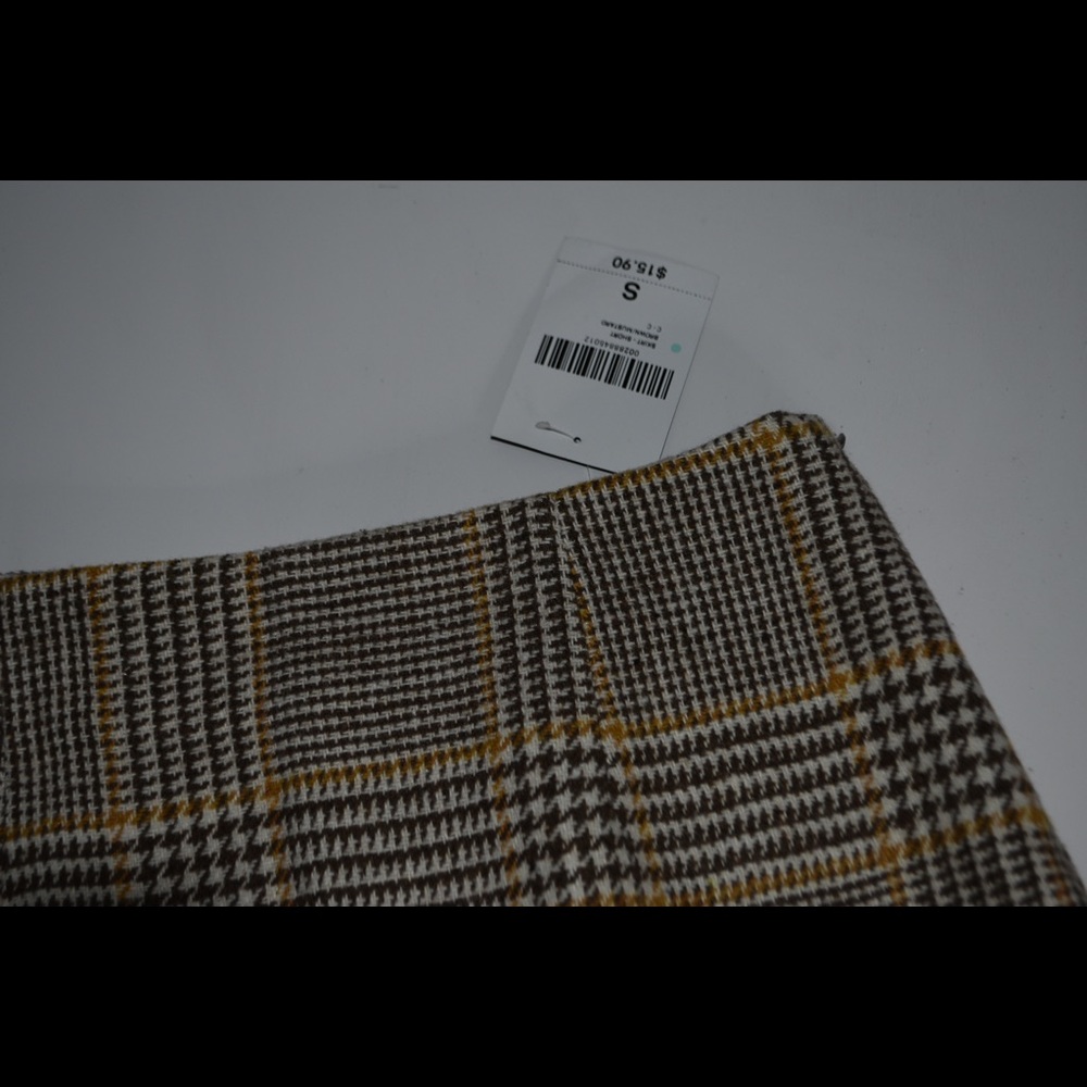 Yellow and brown skirt